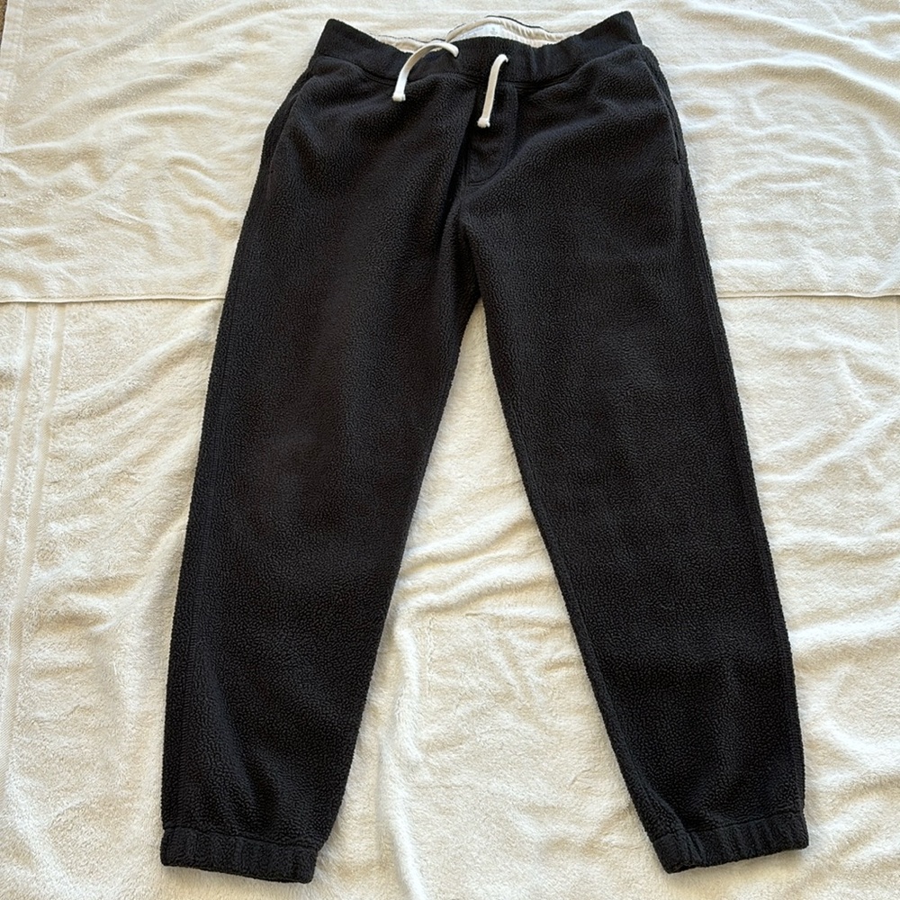 Abercrombie and Fitch Sherpa fleece sweatpants